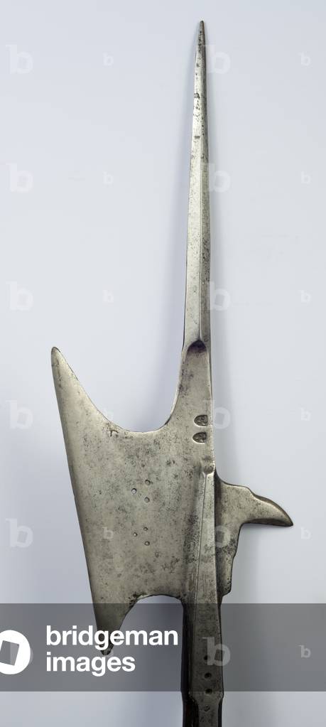 Halberd, c.1600-25 (steel & wood)