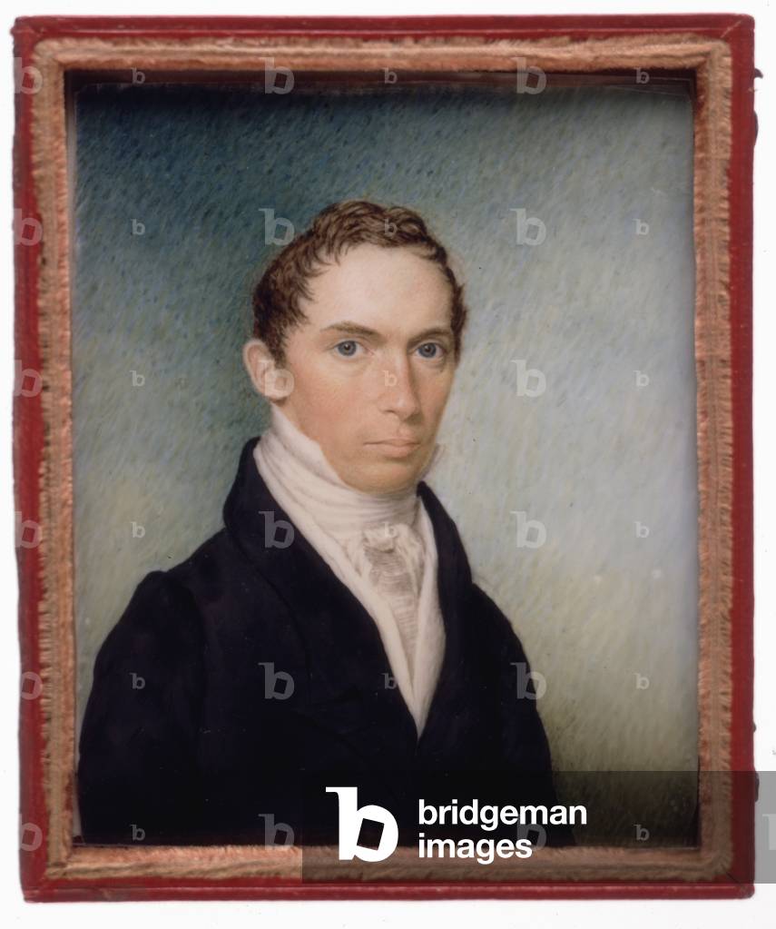 Stephen Salisbury II (1798-1884) (w/c on ivory)