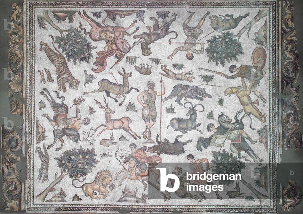 Worcester Hunt Scene (mosaic)