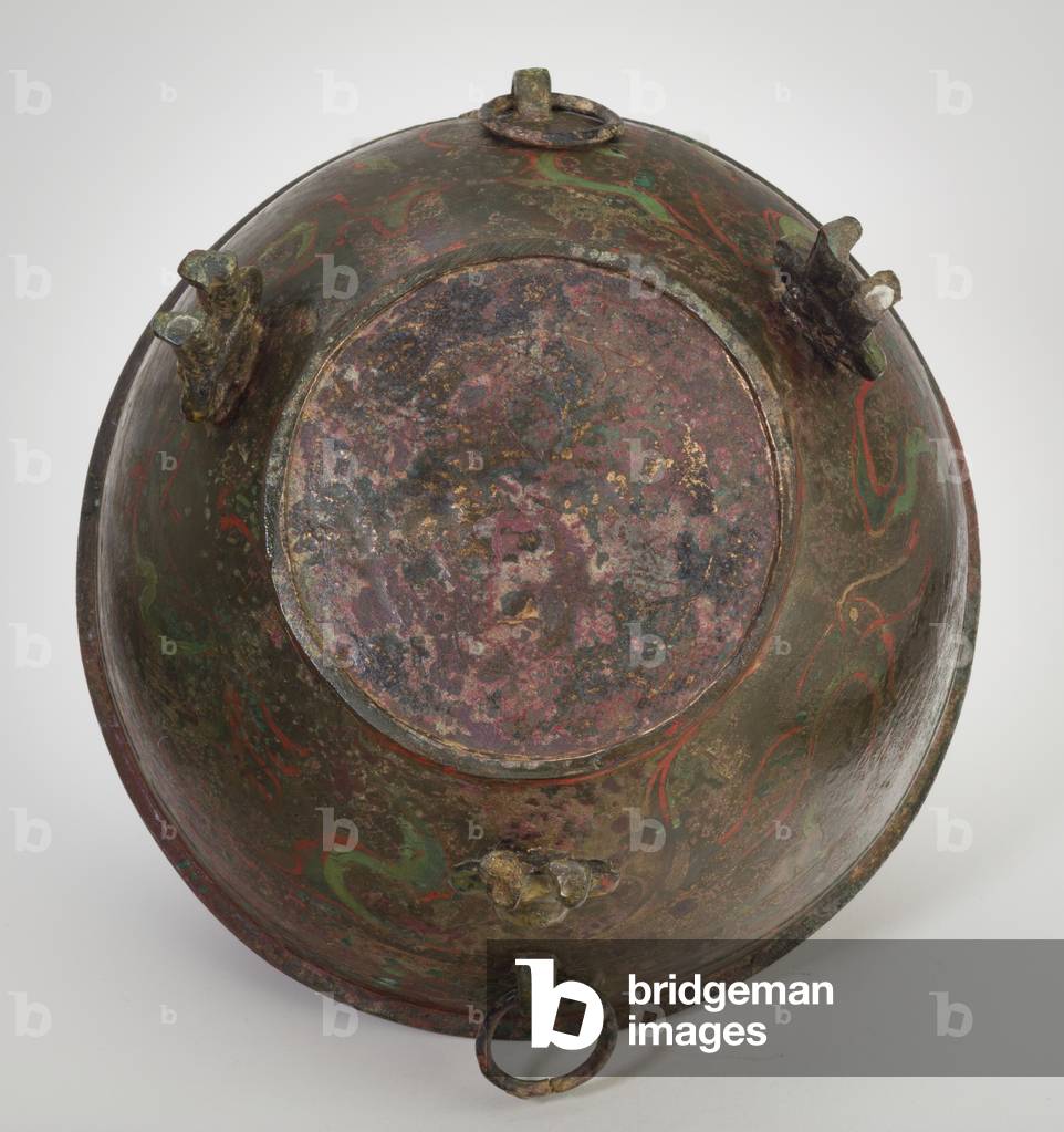 Tui (Tripol Bowl), Han Dynasty, 206 BCE-22 CE (bronze)