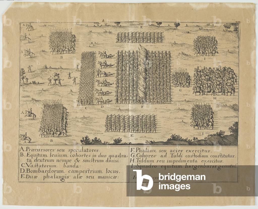 Italian Army on the March (engraving)