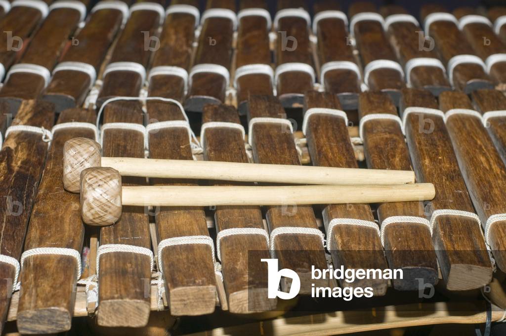 Balafon construction detail