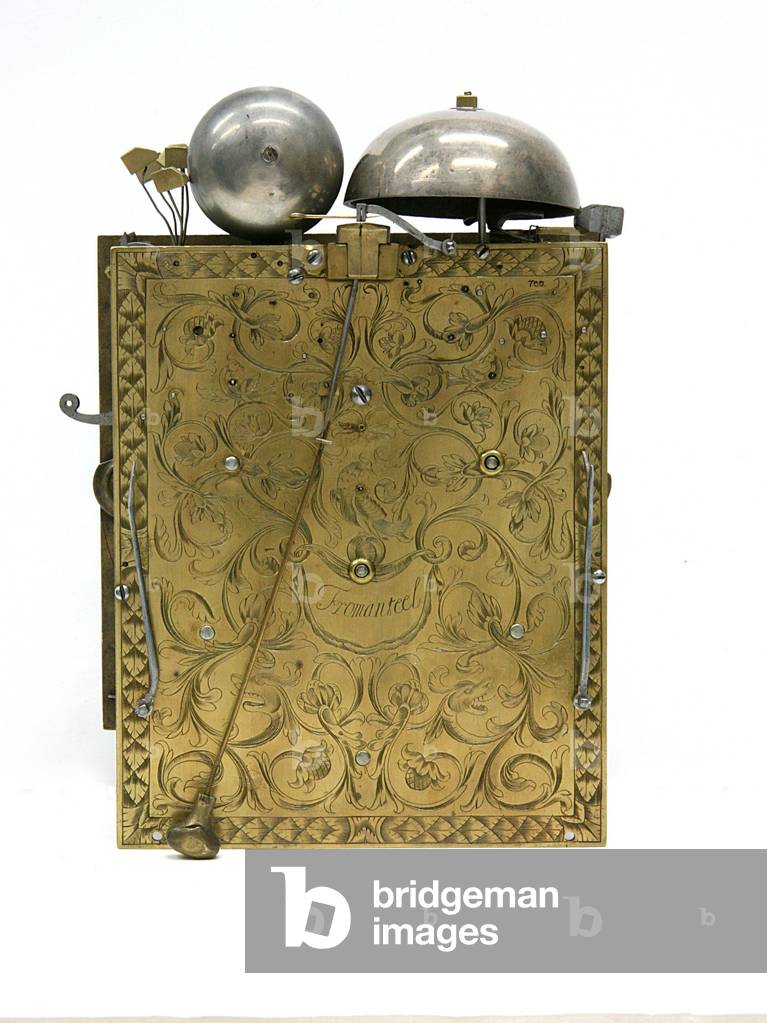 Spring Clock, c.1695 (mixed media)
