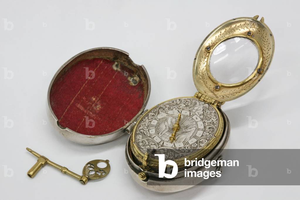 Watch by James Vautrolier, London, c. 1630 (mixed media)