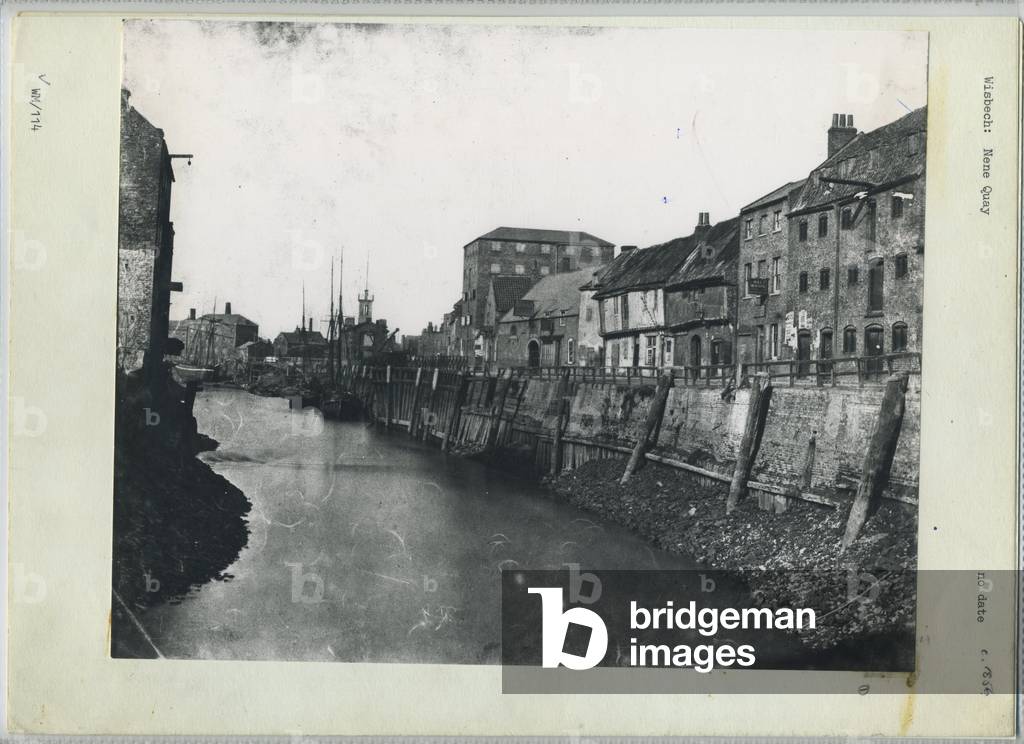 Bild von Fotografie "Nene Quay", 19. Jahrhundert von English Photographer