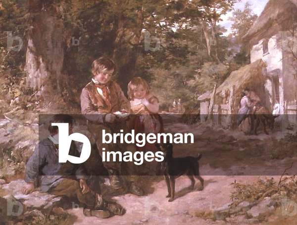 By The Wayside, 1859 (Öl auf Leinwand)