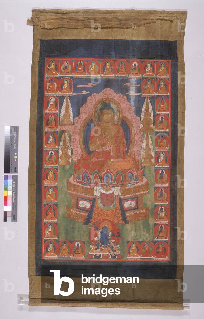 Thangka of Vajrapani (textile)