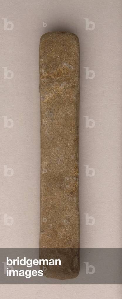 Whetstone, from Abydos, Middle Kingdom (sandstone)