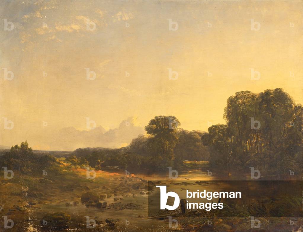 Landscape, 1848 (oil on canvas)