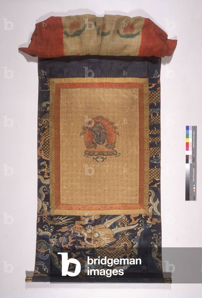Thangka of Vajrapani (textile)