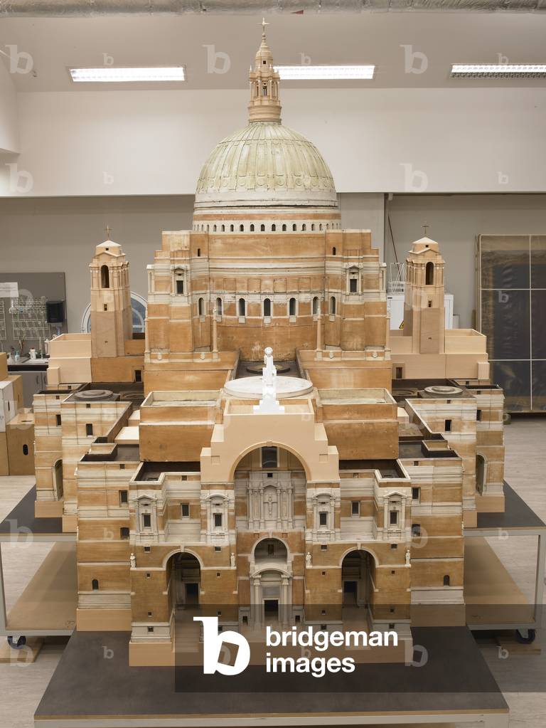 Sir Edwin Lutyens’ proposed design for the Metropolitan Cathedral of Christ the King, Liverpool, 1933 (yellow pine & cork)