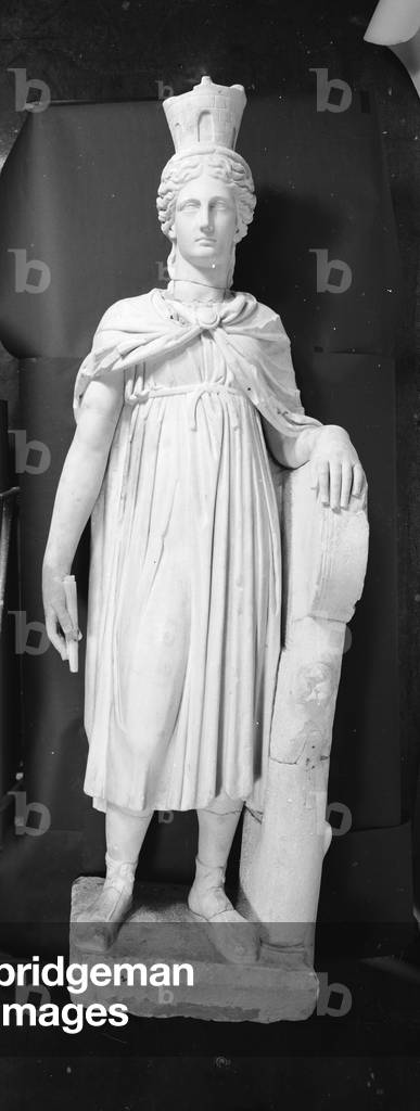 Statuette of Tyche (marble)