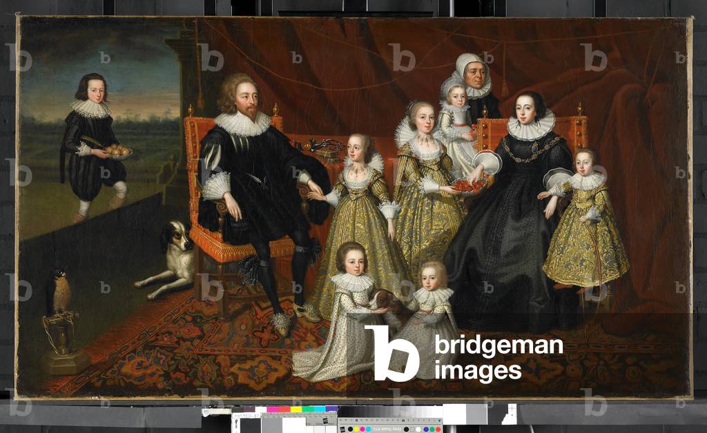 Sir Thomas Lucy and His Family, 1740-44 (oil on canvas)