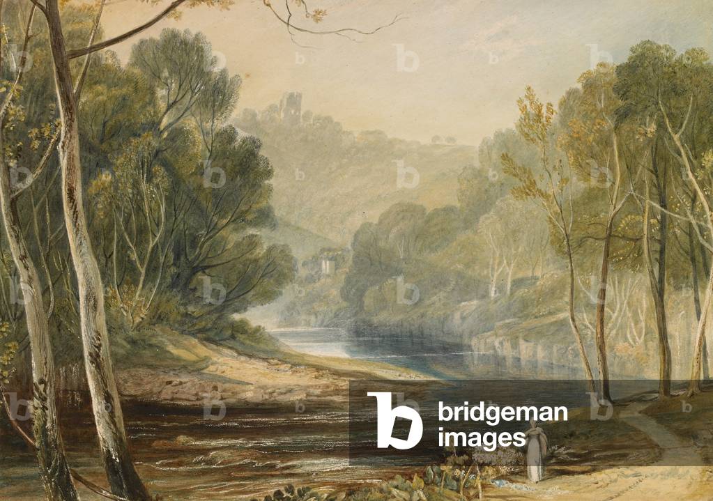 Hackfall (w/c over pencil with gum arabic on paper)