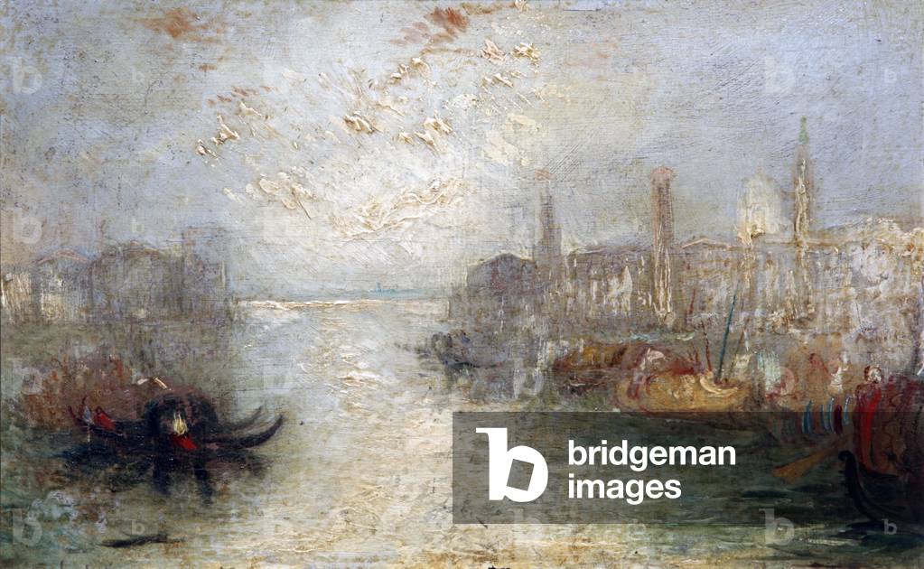 San Benedetto Looking Towards Fusina (oil on panel)