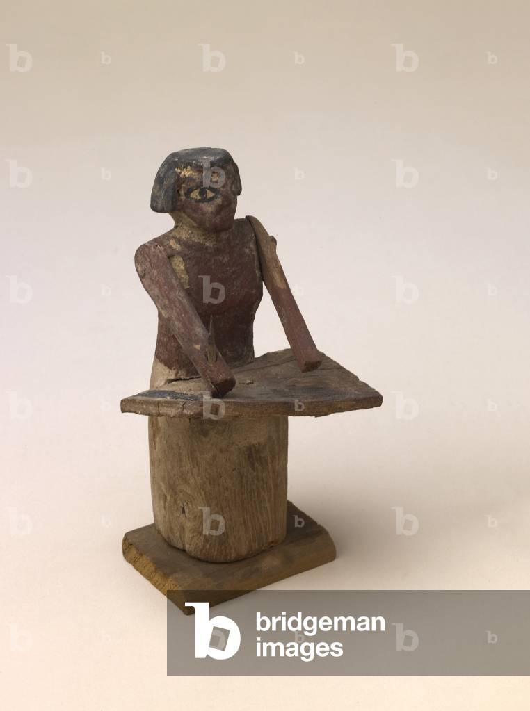 Model; Scribe From a Granary Model