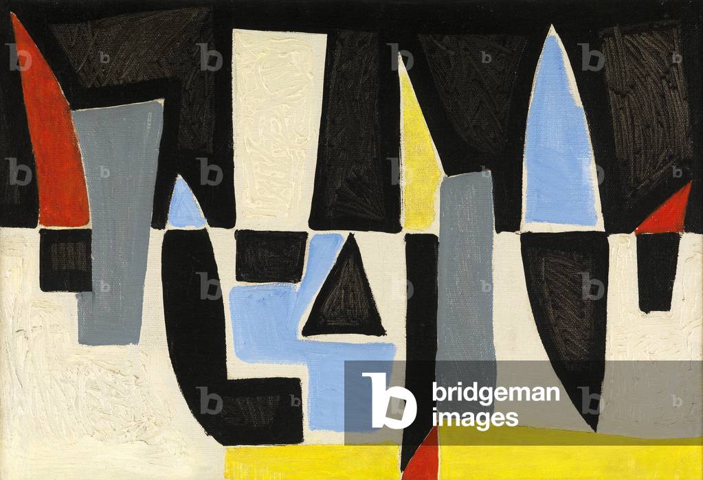 Composition, c.1952 (oil on canvas)