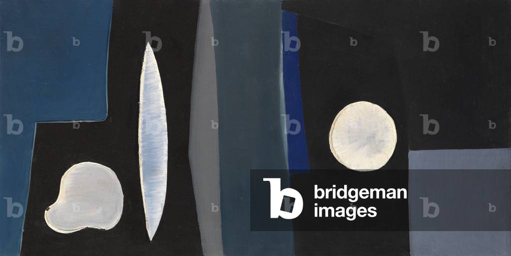 Composition with Organic Forms, 1951 (oil on canvas)