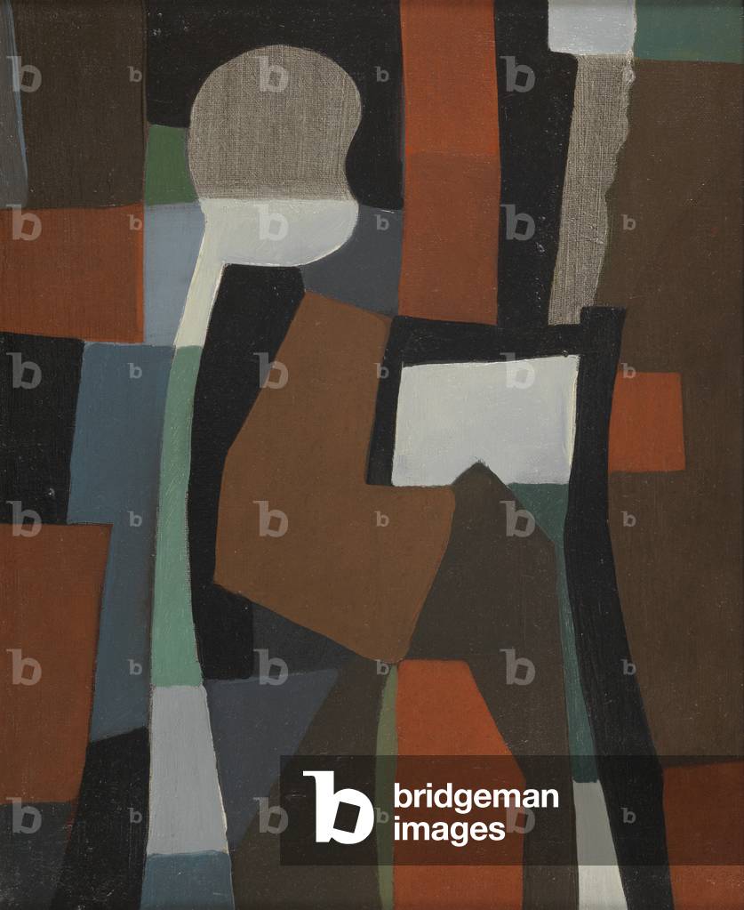 Composition, c.1955 (oil on canvas)