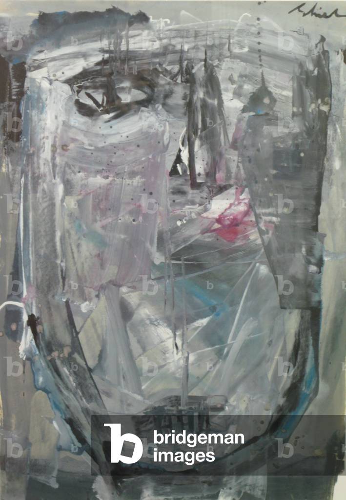 Composition 2, 1960 (gouache on paper)