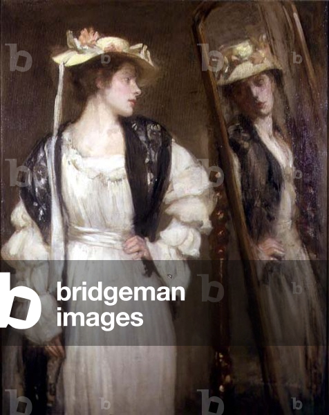 The Looking Glass (oil on canvas)