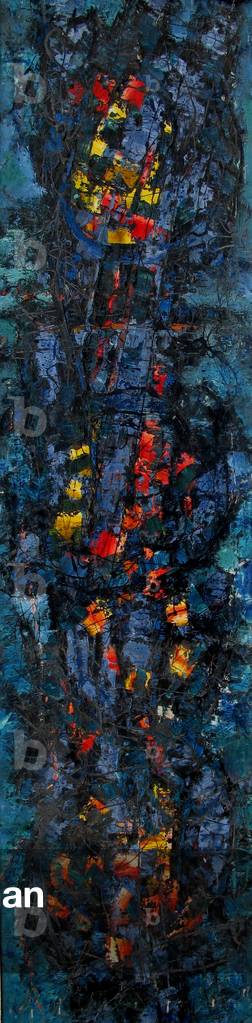 Arising, 1959 (oil on canvas)