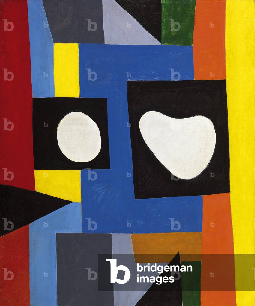 Architectonic Composition, c.1951 (oil on canvas)