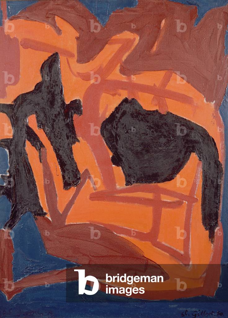 Composition (oil on canvas)