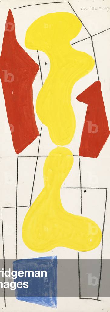 Composition XII - 49, 1949 (gouache)