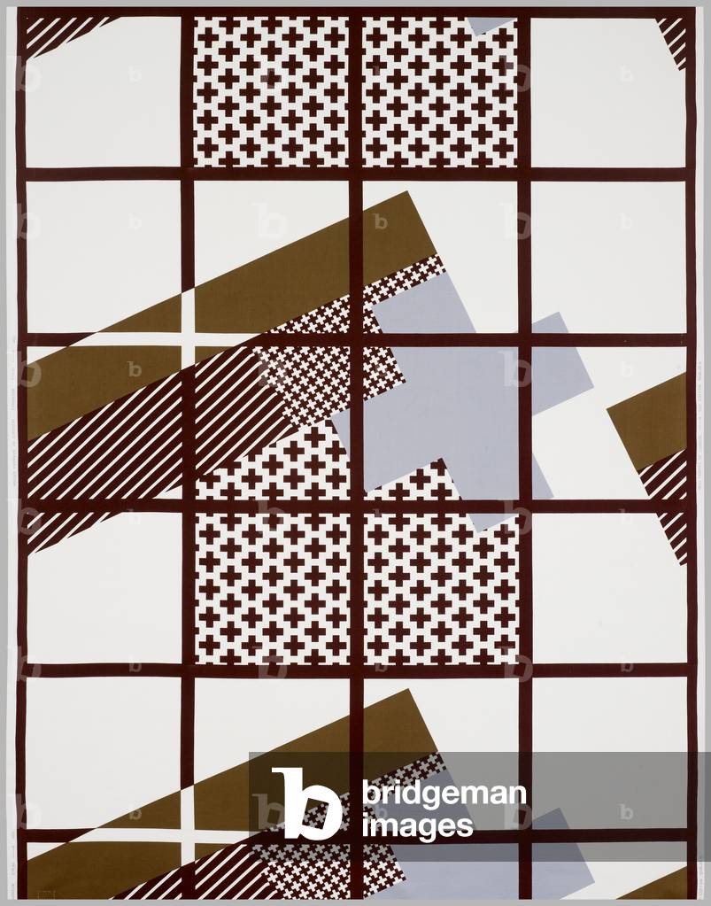 Interspace, 1975 (print on cotton satin)