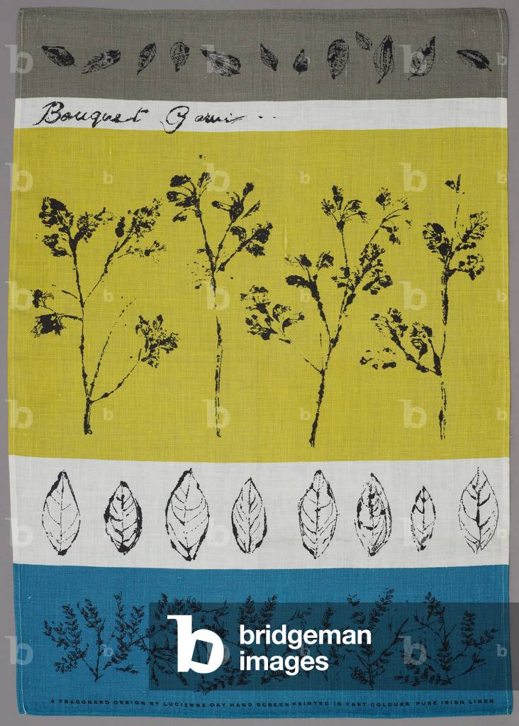Bouquet Garni, 1959 (print on linen)