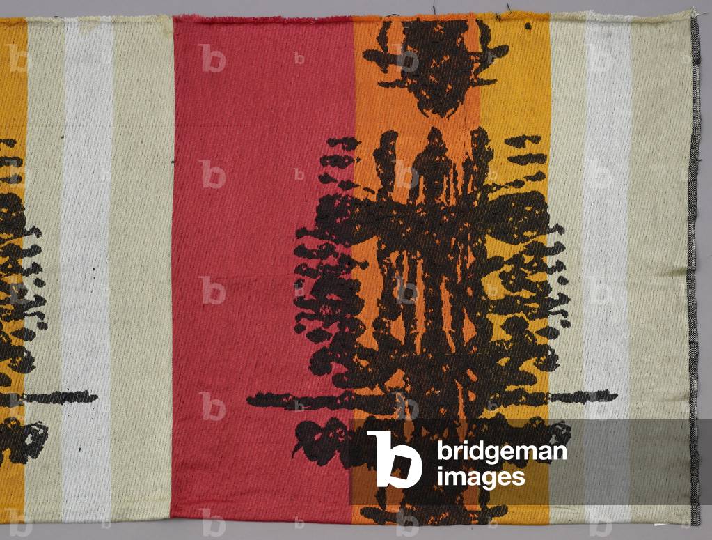 Baldric, 1963 (weaving, jacquard weaving on cotton, rayon)