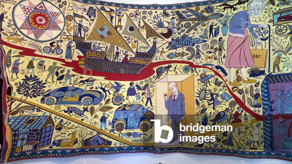 Grayson Perry Walthamstow Tapestry detail