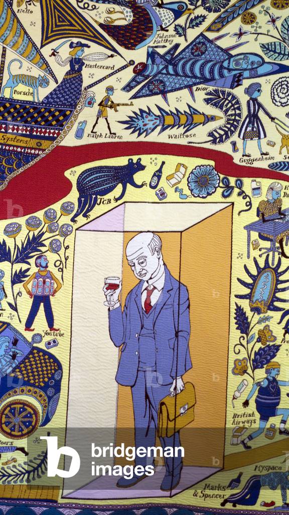 Grayson Perry Walthamstow Tapestry detail