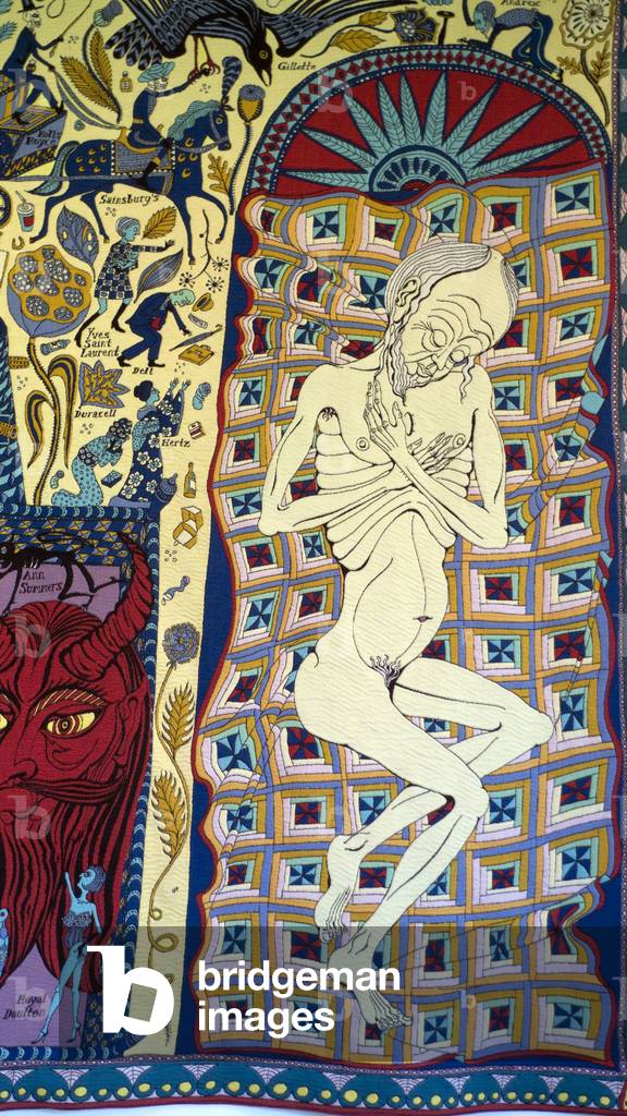 Grayson Perry Walthamstow Tapestry detail