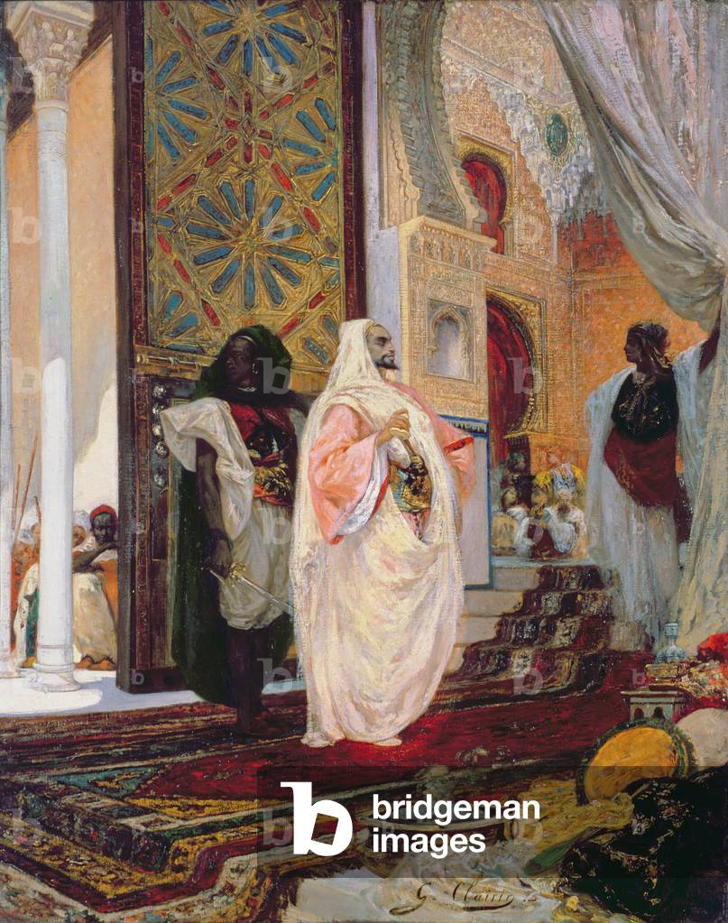 Entrando nel Harem, 1870 (olio su tela)