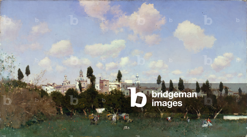 Raccolta Arance, 1875 (olio su tela)