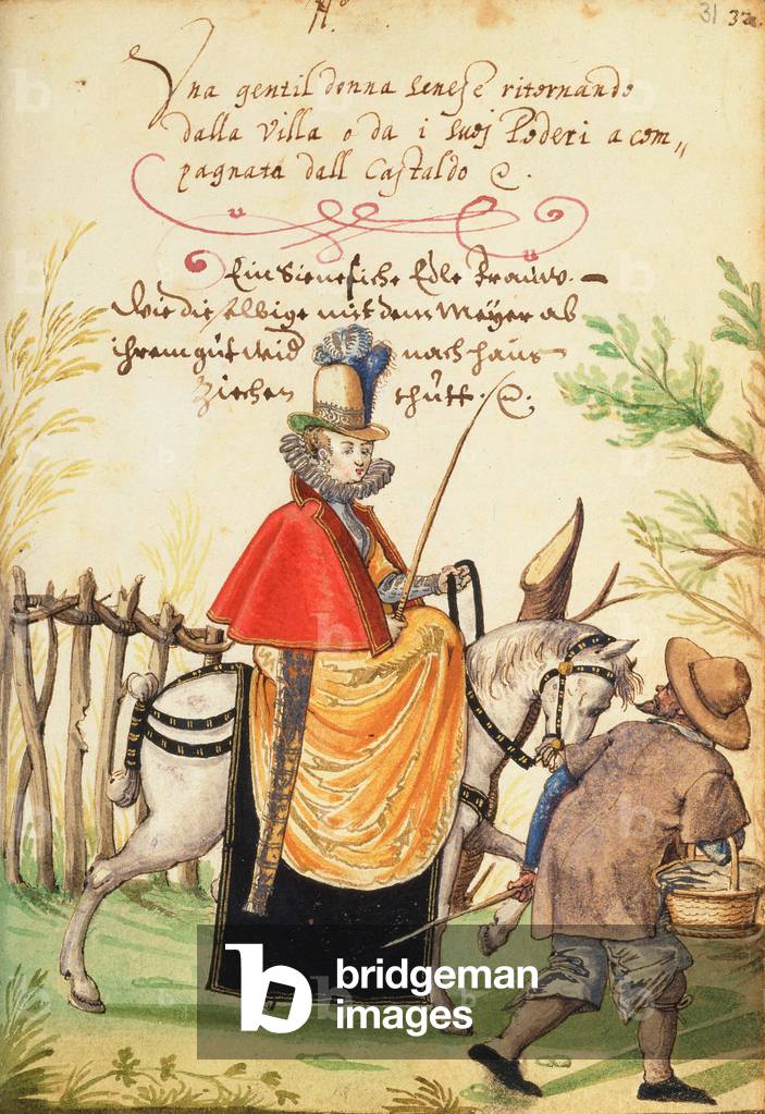 MS W.477 fol.31 Illustrazione da «Costume Book» di Kippell, c. 1588 (senza carta)