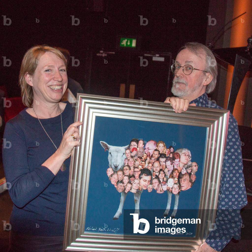 Peter Lord and Sarah Cox, from Aardman Animations (2020)