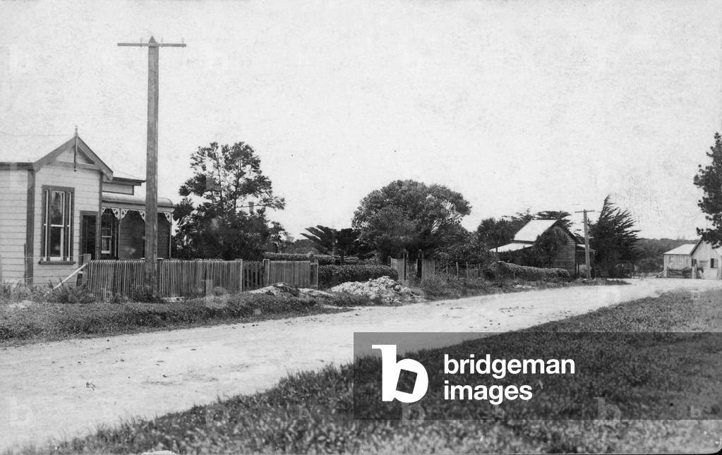 Braigh Road, Waipu (b/w photo)
