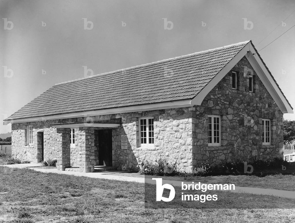 Waipu 'House of Memories', 1953 (b/w photo)