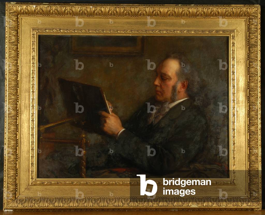 Portrait of Rev. Stopford Brooke, c.1890s (oil on canvas)