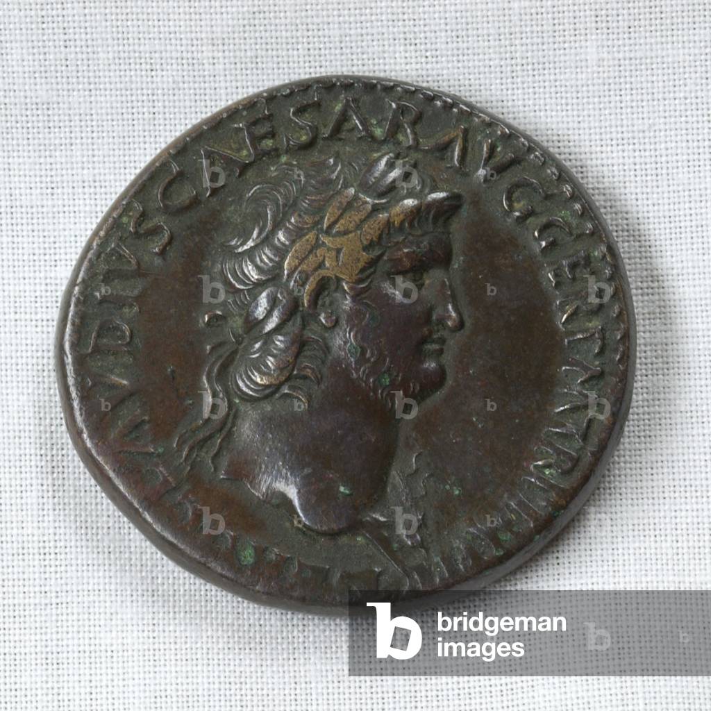 Sestertius of the Roman Emperor Nero, c.54-68 AD (bronze)
