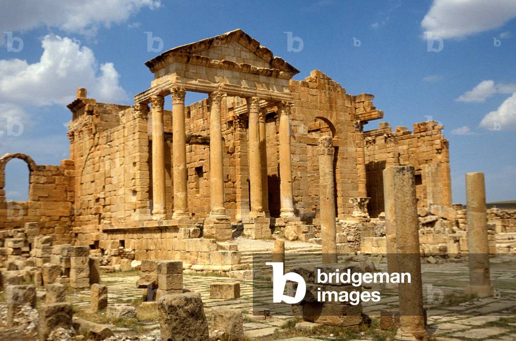 Roman city of Sbeitla, Tunisia (photo)