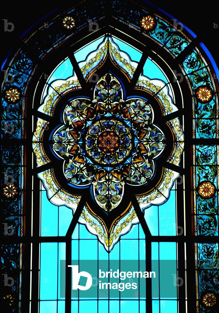 Window in the mosque (stained glass)
