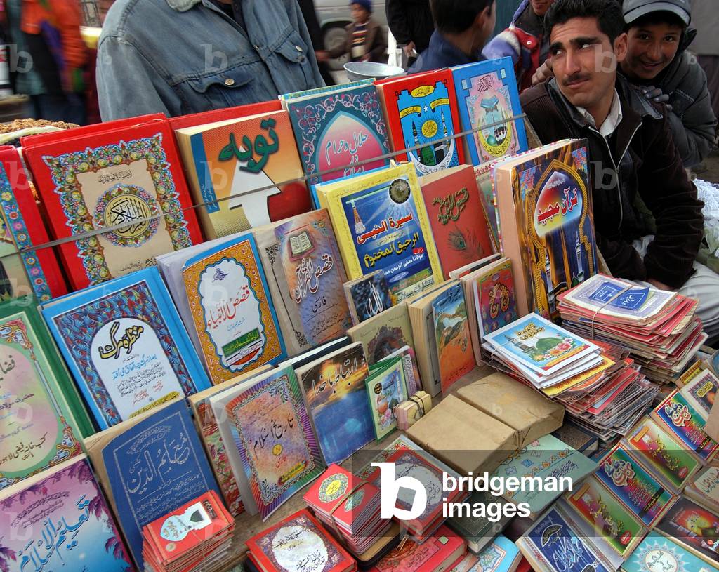 Book Seller, Kabul Market (photo)