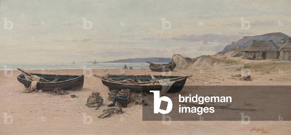 Boats, 1910 (oil on canvas)