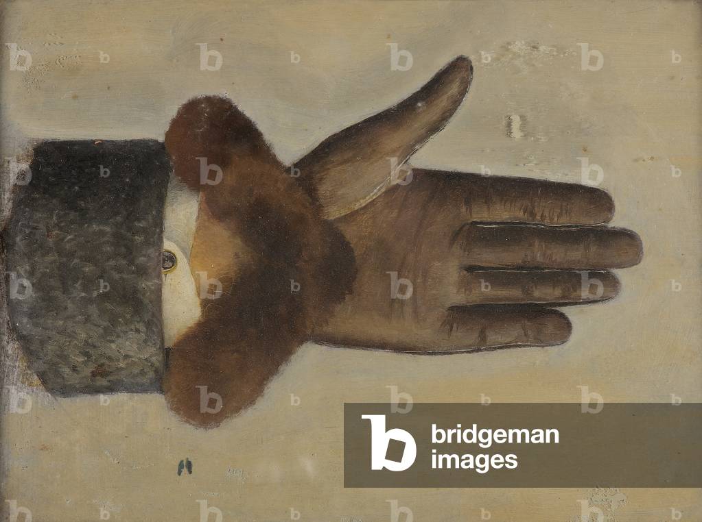 Glove (oil on board)