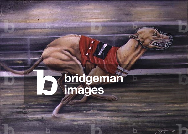 First out of the Trap (oil on canvas)