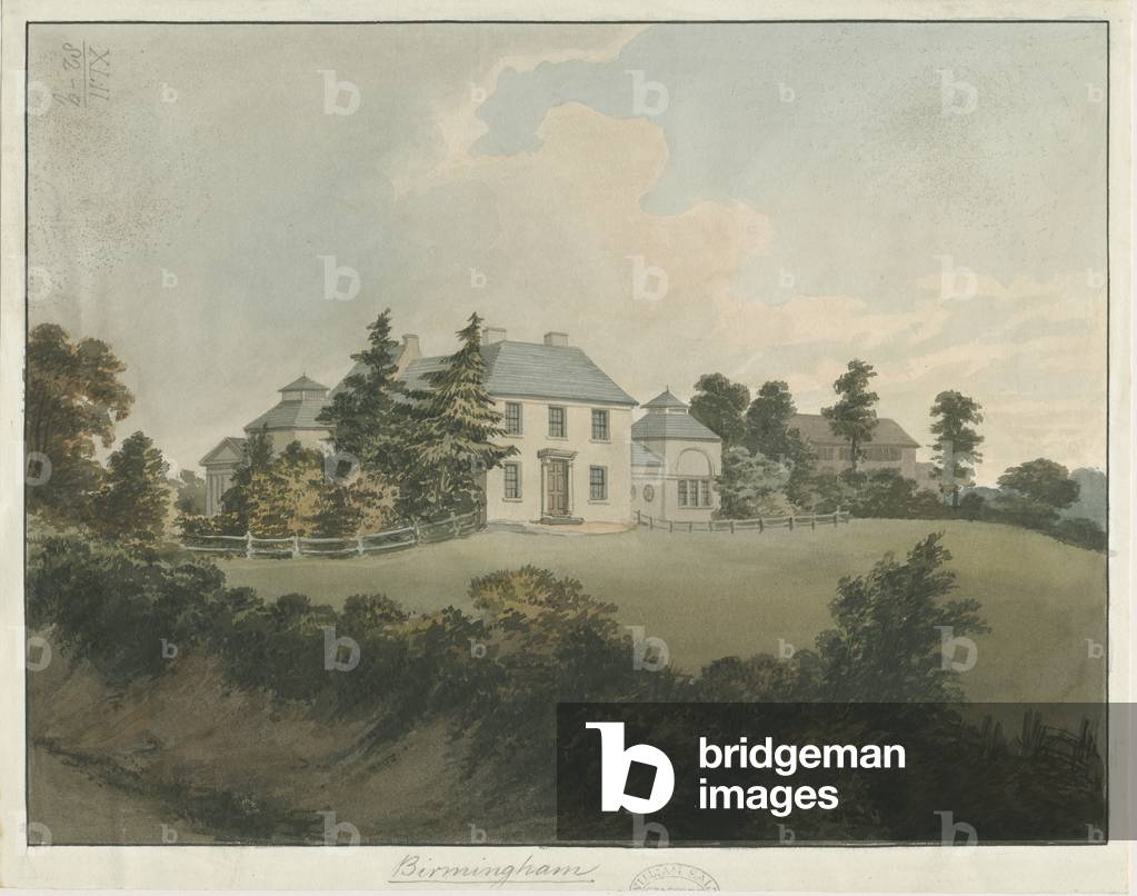 Soho - Francis Eginton's House: water colour painting, nd [c 1798] (painting)